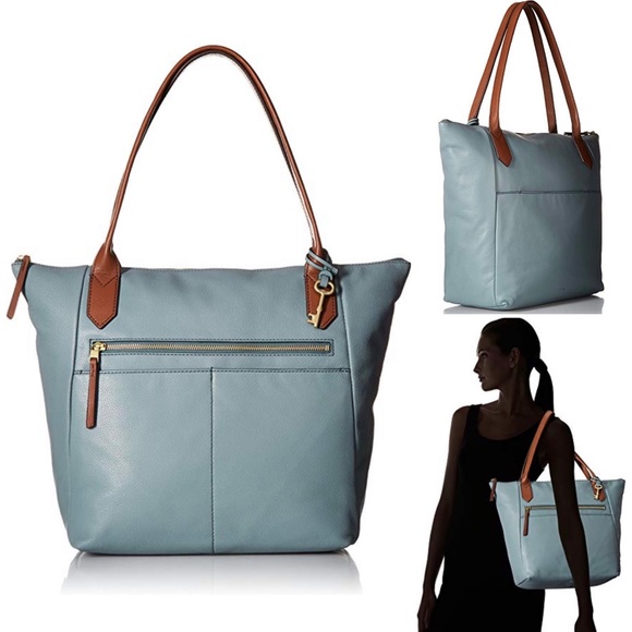 fossil fiona tote